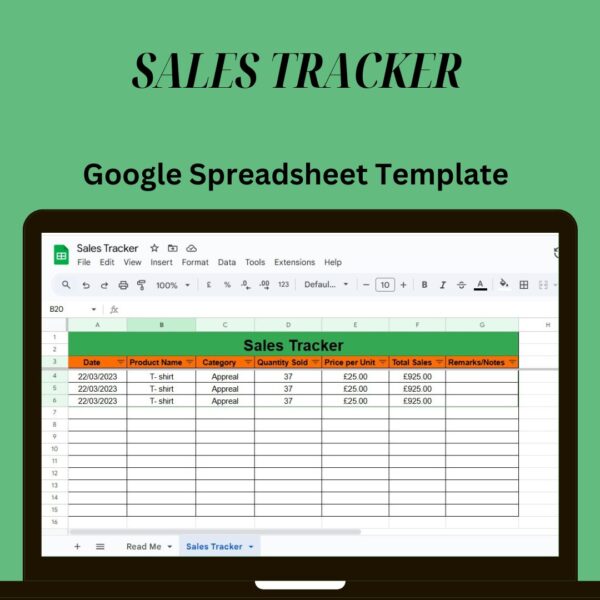 Sales Tracker - Image 2