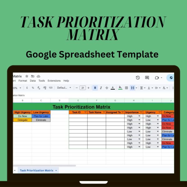Task Prioritization Matrix - Image 2