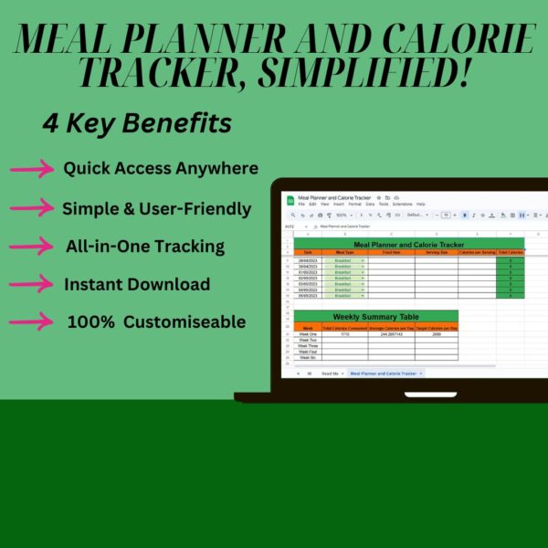 Meal Planner and Calorie Tracker - Image 3