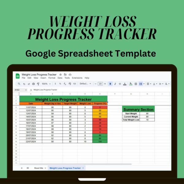 Weight Loss Progress Tracker - Image 2